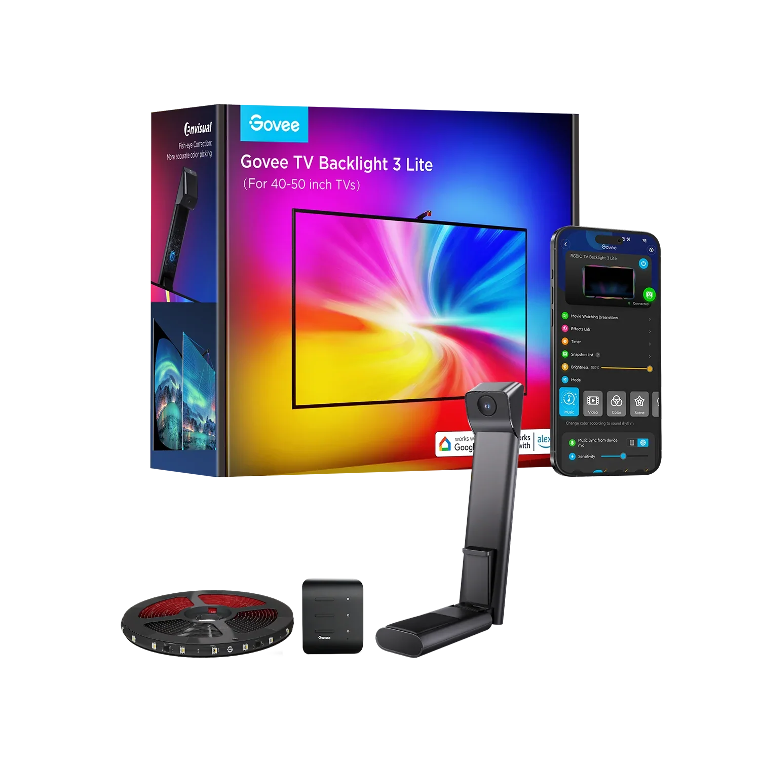 Luces led para TV Govee T3 Lite con Retroiluminación